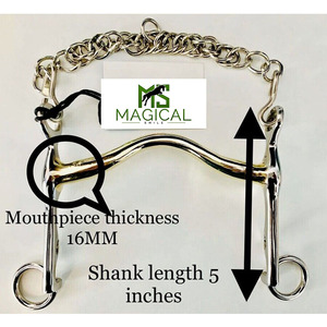 Mors de dressage Weymouth sur mesure de haute qualité, en argent allemand et acier inoxydable, toutes tailles disponibles en stock - Product Image 4
