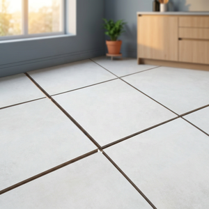 Carreaux de sol en porcelaine extérieure R11 Cementino ASH Realgres 24x24, aspect granit rustique brut, gris robuste, 20 mm, pour hall - Product Image 3