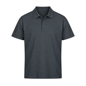 Polo de golf con logotipo personalizado, 240 GSM, de algodón piqué que absorbe la humedad, para marcas de ropa de golf y uniformes de equipo. - Product Image 4