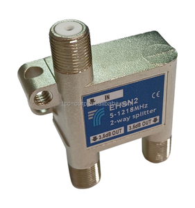 TCC Nickel-Plated Copper <b>Splitter</b> for 75 System 5-1218MHz Frequency Range - Product Image 4