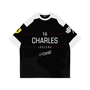 Nueva Camiseta extragrande de algodón orgánico de verano 100% para hombre, diseño cuadrado informal con estampado de lienzo con patrón de retazos - Product Image 1