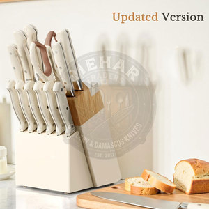 Customized Logo & Size Wholesale Quality Made Light Weight Steel Powder Coated Kitchen <b>Knife</b> <b>Set</b> - Product Image 2