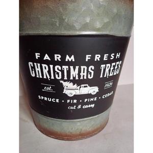 Seau à glace rustique avec poignées, designs personnalisables, qualité alimentaire, refroidisseur à champagne et vin, idéal pour les cadeaux de Noël et les fêtes - Product Image 6