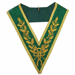 Custom Fashion Bullion Hand Embroidered Masonic Regalia <b>Collar</b> Craft Officers Masonic Regalia <b>Collar</b> Masonic Officers <b>Collar</b> - Product Image 3