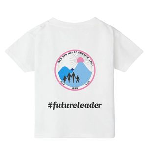 เสื้อยืดเด็กวัยหัดเดินแจ็คแอนด์จิล ผ้าฝ้ายผสมเนื้อนุ่ม แขนสั้น คอกลม สวมใส่สบาย น้ำหนักเบา ชุดลำลองสำหรับเล่น สามารถสั่งทำได้ - Product Image 2