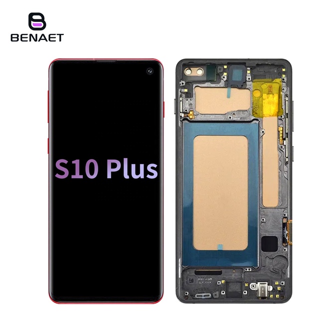 Wholesale Price Screen for Samsung Galaxy S10 Plus G975 SM-G9750 SM-G975F S10+ LCD Display Touch Screen Digitizer Assembly