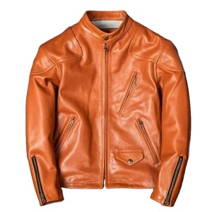 Veste en cuir pour homme 100% cuir véritable / Veste en cuir tendance pour homme au prix le plus bas - Product Image 1