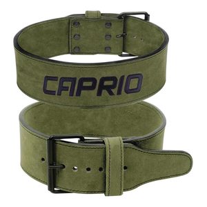 Ceinture de musculation robuste en cuir de vachette avec boucle en acier à double ardillon pour la musculation en salle de sport OEM ODM - Product Image 4
