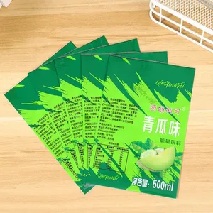 Étiquettes autocollantes brillantes imperméables personnalisées pour les flacons cosmétiques et l'emballage des produits quotidiens - Product Image 3