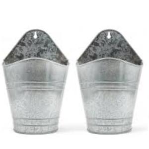 Jardinière murale en métal forgé artisanal, nouvelle jardinière de jardin extérieure galvanisée avec un design élégant pour une utilisation domestique - Product Image 4