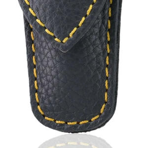 Estuche de Cuero para Tijeras y Cortadores Pequeños, en Oferta |   Funda Protectora de Cuero Vacuno Genuino |   Soporte compacto de 6.8 x 3.3 x 1 cm - Product Image 4
