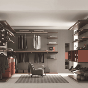 Armario Abierto de Madera Moderno Personalizado JY Project, Mueble de Dormitorio de Lujo en MDF, Gran Capacidad y Durabilidad - Product Image 2