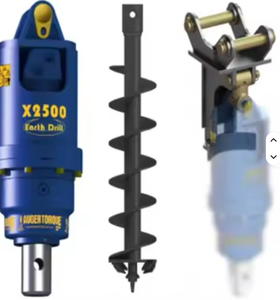 Nuevo paquete de perforadora de tierra X2500 con barrena excavadora - Product Image 1