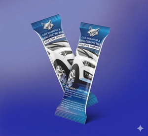 Espuma de nieve para lavado de coches, productos para detallado automotriz, champú para lavado de coches con cera, champú para motocicletas con brillo, limpieza sin agua con cera. - Product Image 1