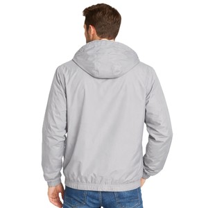 Top Quality Customized Logo Hiking Wind Stopper Raincoat Full Zip Hooded Wind Resistant <b>Running</b> <b>jacket</b> for <b>men</b> Trendy Streetwear - Product Image 2
