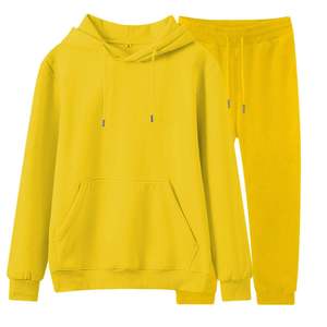 Conjunto de Sudadera con Capucha y Pantalones Deportivos Personalizados de Algodón Premium, Fabricante de Ropa OEM, Etiqueta Privada, Ropa al por Mayor - Product Image 2
