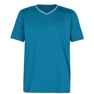 Camiseta de Manga Corta para Hombre, Cuello en V, de Alta Calidad, Secado Rápido, 100% Algodón, Personalizable con Logotipo y Color, Corte Regular - Product Image 5