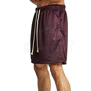 Pantalones Cortos Deportivos de Malla Elástica de Alta Calidad, Tejido de Poliéster/Malla Transpirable y Ecológico, para Uso Diario y Actividades al Aire Libre - Product Image 5