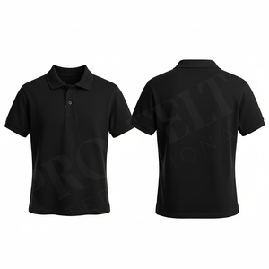 Camiseta Polo de Color Liso Sólido con Diseño de Logotipo Personalizado Clásico, Tela Suave y Cómoda, Manga Corta, Ropa Casual, Camisas de Primera Calidad - Product Image 4