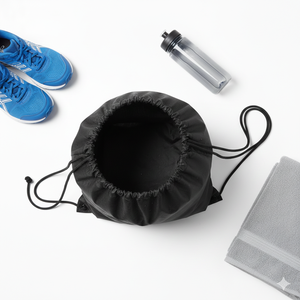 กระเป๋าเป้กีฬาแบบมีเชือกผูก กันน้ำ ซักได้ พิมพ์โลโก้<span class=keywords><strong>ได้</strong></span> น้ำหนักเบา สำหรับใส่ของใช้จำเป็นในการเดินทาง เหมาะสำหรับวิ่งมาราธอน และออกกำลังกาย - Product Image 3