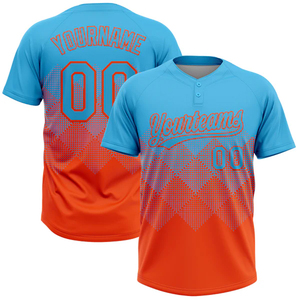 OEM Two Button Baseball <b>Softball</b> Jersey <b>Uniform</b> Youth Adults Men Women Athletic Wear Supplier - Product Image 1