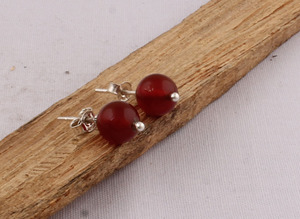 Wholesale <b>Red</b> Onyx <b>Earrings</b> 925 Sterling Silver Bold <b>Red</b> Gemstone <b>Drop</b> <b>Earrings</b> B2B Jewelry Supplier Handmade <b>Red</b> Onyx Jewelry - Product Image 6