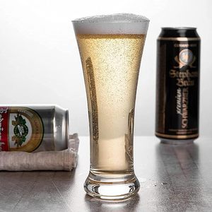 Vasos Transparentes para Cerveza, Jugo, Mocktail, Lassi, Mejor Retención de Aroma y Sabor, Cristal, 350 ml, Juego de 6 - Product Image 5