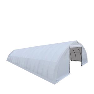 Tettoia di Stoccaggio con Soffitto a Sbalzo 30FT X 80FT con Copertura in PE Resistente da 11 oz e Porte di Accesso TMG ST3080E (Precedentemente ST3080) - Product Image 2