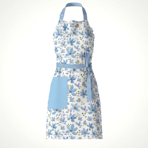 Delantal de algodón para parrilla con costuras reforzadas, delantal ajustable para barbacoa, para cocinar y fiestas al aire libre - Product Image 2