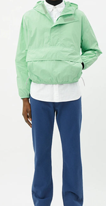 Chaqueta Cortavientos Personalizada con Capucha, Corte Ajustado, Tejido de Poliéster/Nailon Ecológico, Transpirable y de Secado Rápido, Diseño Unisex para Invierno - Product Image 2