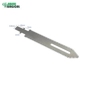 Hoja de sierra esternal recíproca profesional de acero inoxidable para instrumentos ortopédicos - Product Image 2