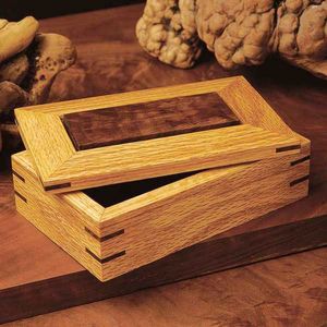 Manufacturer Wooden Jewelry <b>Box</b> 1 Layer Rectangular Minimalist Design Polished Finish Dishwasher Safe 33x15x85cm <b>Storage</b> - Product Image 3