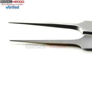 Dental Straight Pointed Tweezers Deep Tissue Forceps 4.5 Inch Stainless Steel Surgical Orthodontic Medic Instruments Dentists - Product Image 6