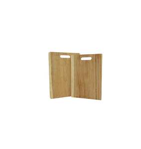 Planche à découper en bambou d'usine avec poignée vaisselle rectangulaire en bois d'acacia pour la maison cuisine fête mariage jardin table de dîner - Product Image 2