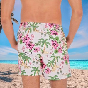 New Design <b>Men</b>’s Tropical Palm Tree Sublimation Printed Swim Shorts Quick Dry Beach <b>Trunks</b> Summer Holiday Surf and Pool Swimwear - Product Image 2