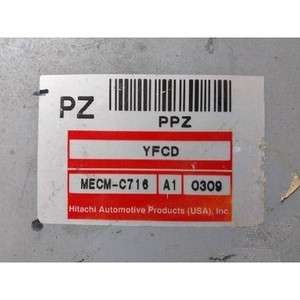 ชุดควบคุมอิเล็กทรอนิกส์และโมดูลคอมพิวเตอร์มือสอง รุ่น MECMC716 - Product Image 4