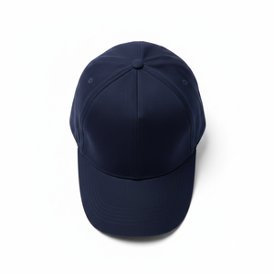 Casquette de baseball bleu marine personnalisable avec logo, 6 panneaux, en coton, style Dad Hat, non structurée, casquette de sport, boucle métallique réglable pour hommes et femmes, vente en gros - Product Image 4