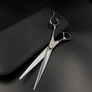 8 Inch Stainless Steel Beauty Hair Scissors Barber Scissors Sharp Blade Professional Right Handed Heavy Duty <b>Long</b> Salon <b>Shears</b> - Product Image 5