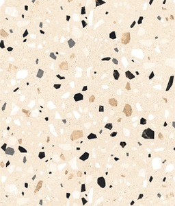 Moderna Baldosa de Porcelana con Acabado Tallado en Terrazo Blanco para Pisos y Paredes, Varios Tamaños, Pulida, para Interiores y Exteriores, Baldosa de Lujo para Hoteles - Product Image 3