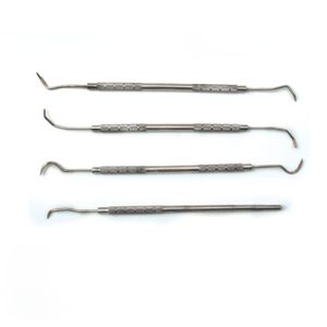 Dental PRF Instruments Kit Set of 4 Periosteal Elevator Implant Surgical Instruments Stainless Steel PRF Kit OEM CE Certified - Product Image 1