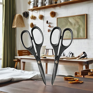 Ciseaux de tailleur multifonctionnels en acier inoxydable industriel, pour droitiers, pointe fine, acier japonais, lame biseautée de 6,5 pouces, pour broderie - Product Image 6