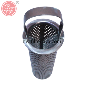 Élément filtrant cylindrique perforé en acier inoxydable OEM SS304 316L pour égouttoirs marins de navires - Product Image 5
