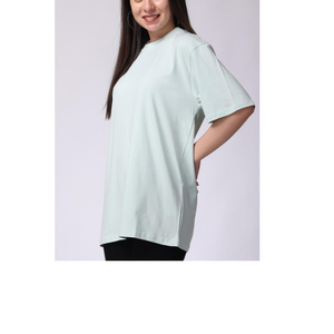 Sudadera de algodón informal para mujer de talla grande personalizada del proveedor de BD, ropa de correr de estilo sólido de gran tamaño con logotipo corto para la temporada de verano - Product Image 6