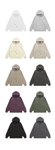 Sweat à capuche OEM pour homme avec logo personnalisé, broderie 3D, lavage enzymatique, appliqué, sérigraphie, gaufrage, 100 % coton, molleton lourd français - Product Image 3