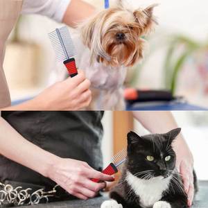 Peine para Mascotas de Uso Rudo, Diseñado para Pelajes Densos, Peines de Plástico Personalizados para el Cuidado de Mascotas - Product Image 5