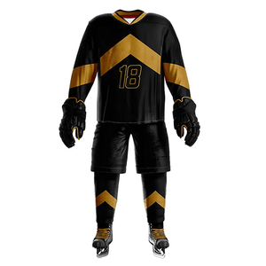 breathable mesh ventilation system performance ice hockey uniform direct factory made Ice hockey Uniform - Product Image 1