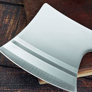 Couteaux de cuisine durables en acier inoxydable, couteaux à hacher à poids équilibré, couteaux de cuisine robustes en acier inoxydable - Product Image 6
