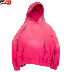 Sweat à capuche délavé pour homme, style décontracté, effet vieilli, mode urbaine - Product Image 1