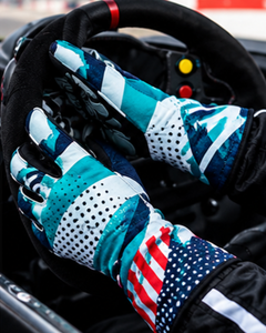 Guantes de Motocross de Dedo Completo, de Poliéster y Algodón, Impermeables, Ligeros, Antideslizantes, con Cierre de Gancho y Bucle, Panelizados, para Hombre - Product Image 2