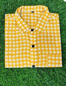 เสื้อเชิ้ตผ้าฝ้ายพิมพ์ลายสไตล์คลาสสิคแบบลำลองสำหรับผู้ชาย สวมใส่สบายทุกวัน ทรงปกติ ผ้าไม่ยับ เป็นมิตรกับสิ่งแวดล้อม ราคาพิเศษ - Product Image 3